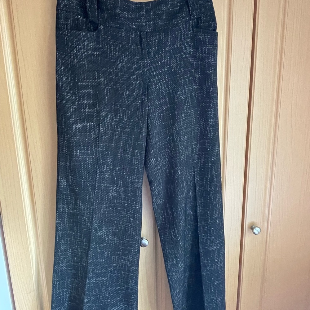 The Limited Black/White Cassidy Fit Pants